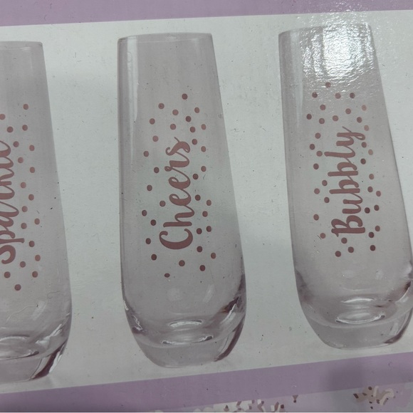 DRINK GLASSES • Set of 4 • Medium • Clear - Picture 3 of 8